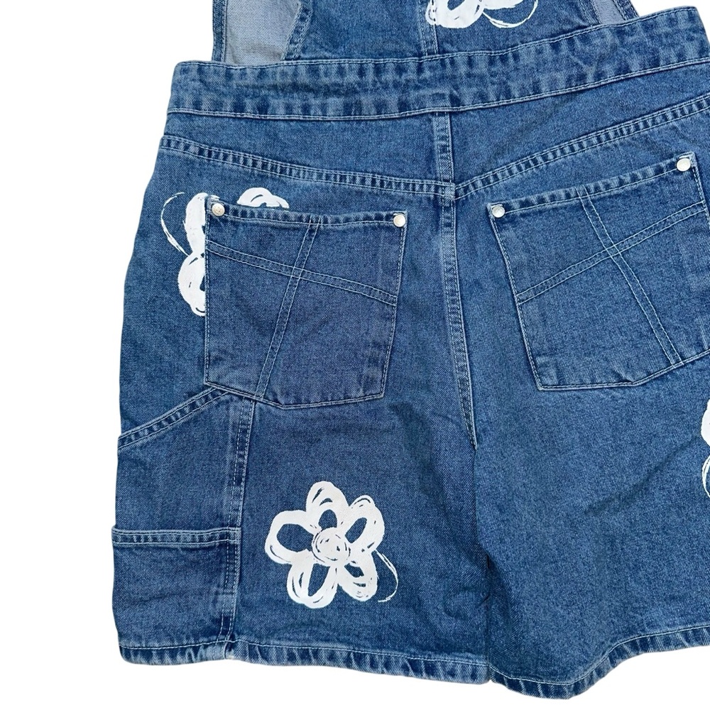 Ragged Priest flower print shortalls‎ size 28 - Picture 3 of 6